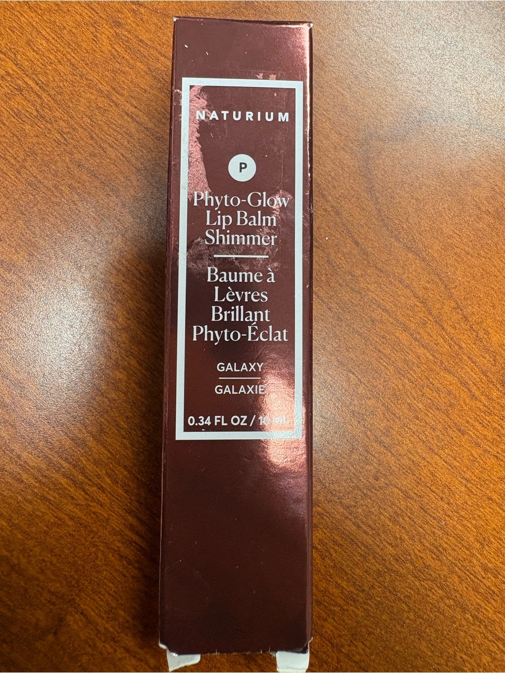 Naturium Phyto-Glow Lip Balm Shimmer in Galaxy - Deep Berry Shimmer